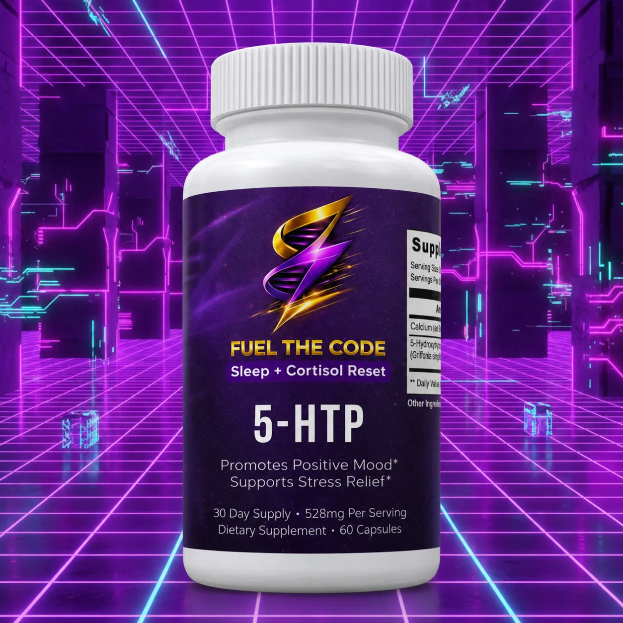 5-HTP Drops bottle
