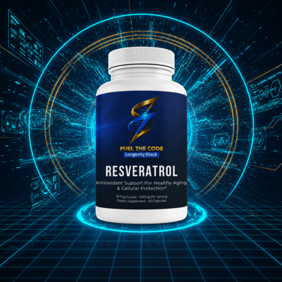 Resveratrol bottle