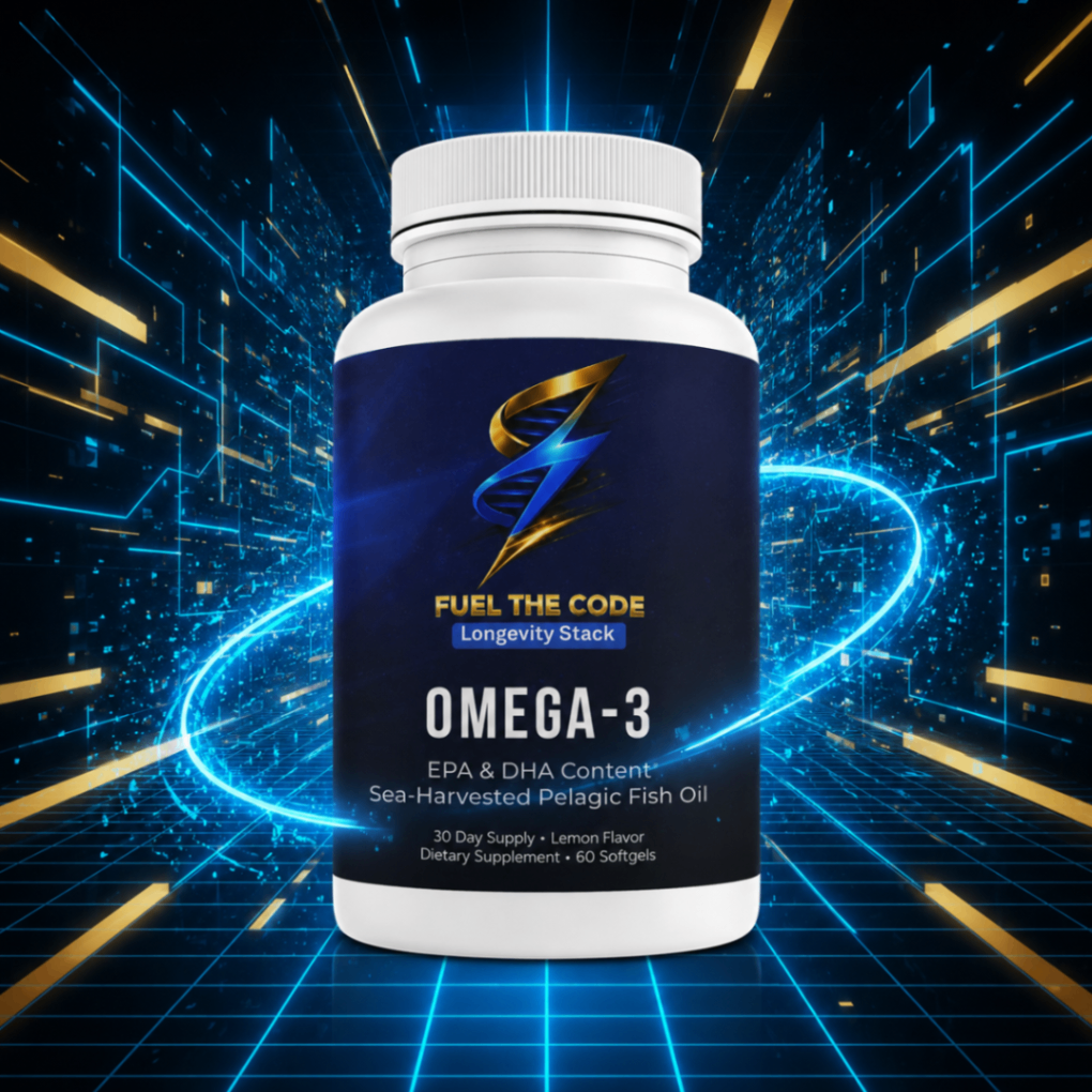 Omega-3 bottle