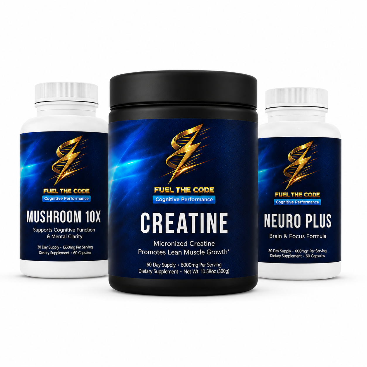 Cognitive Performance Stack — complete stack photography