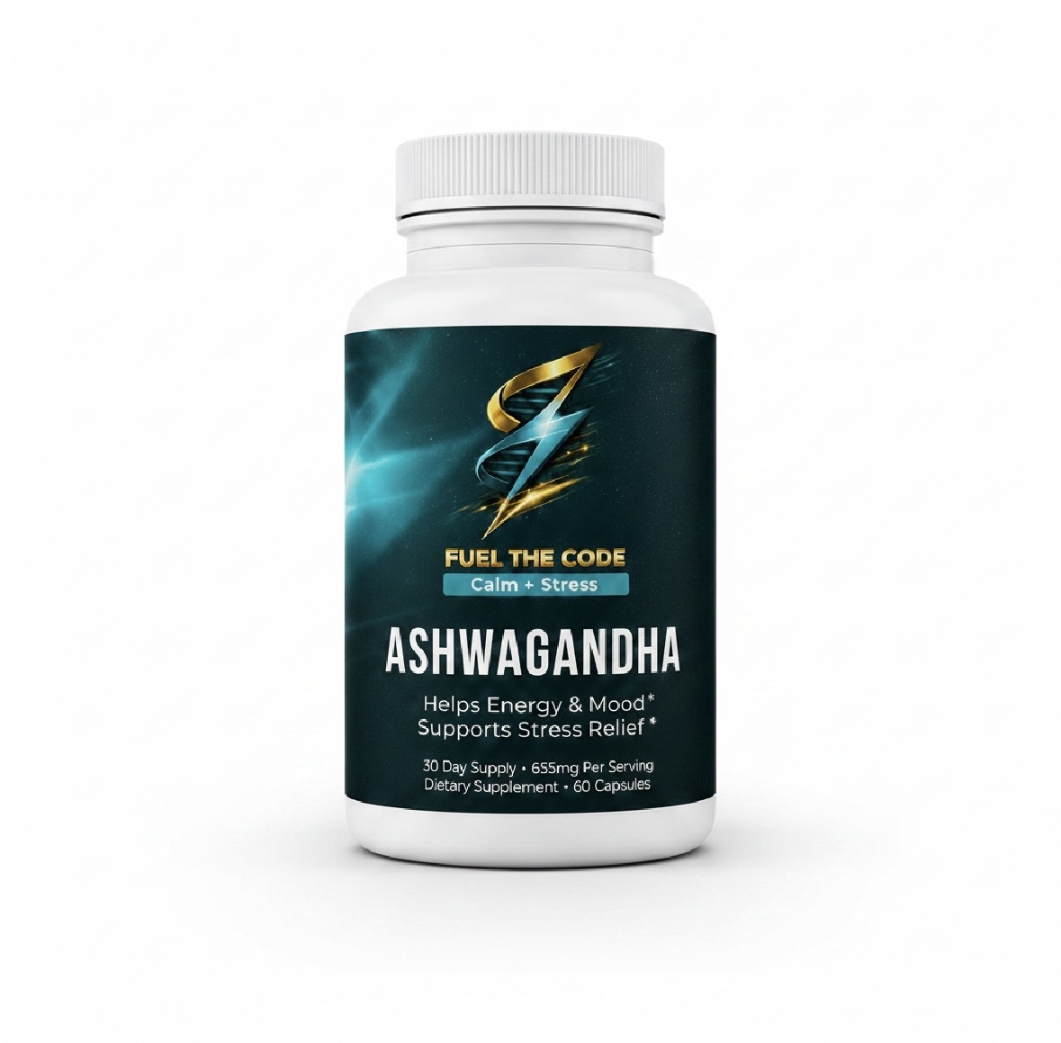 Ashwagandha bottle