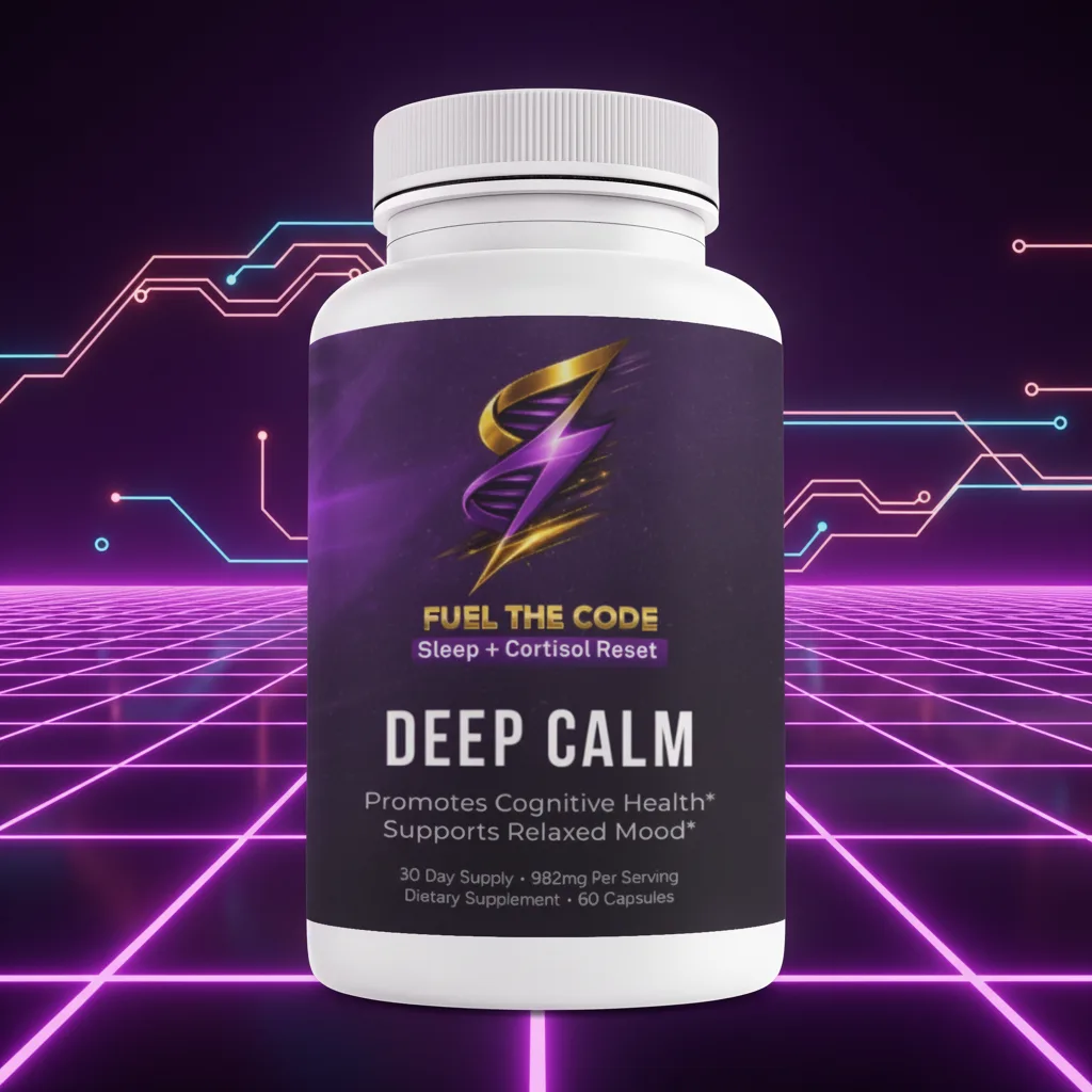 Deep Calm Formula bottle