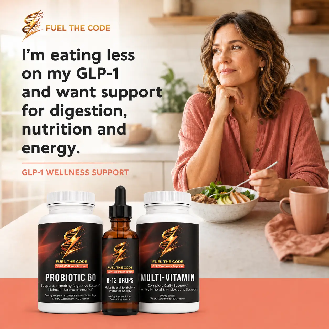 GLP-1 Wellness Support Stack — Fuel the Code